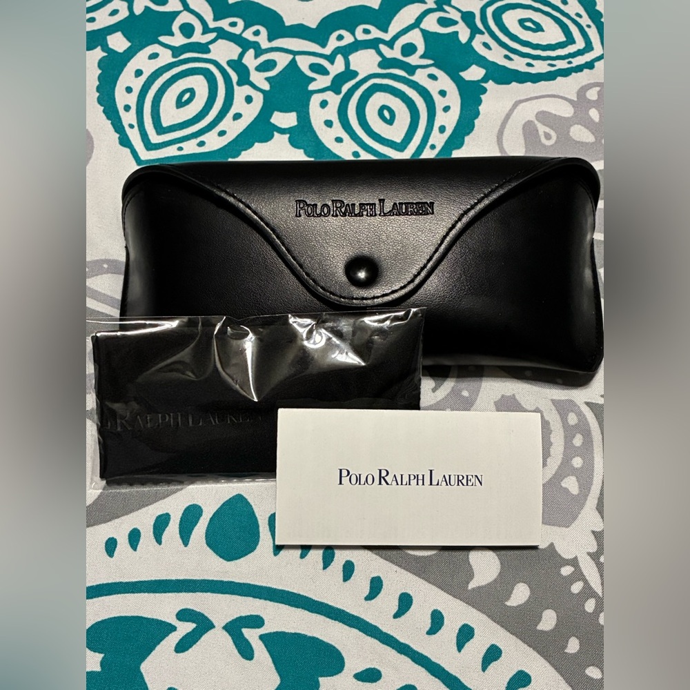 Polo Ralph Lauren Black Sunglasses Case NWOT